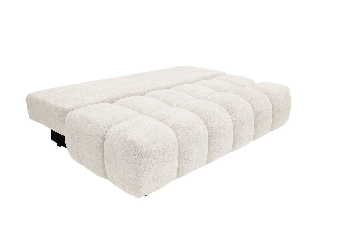 Schlafsofa weiß Polyester B/H/T: ca. 210x72x105 cm