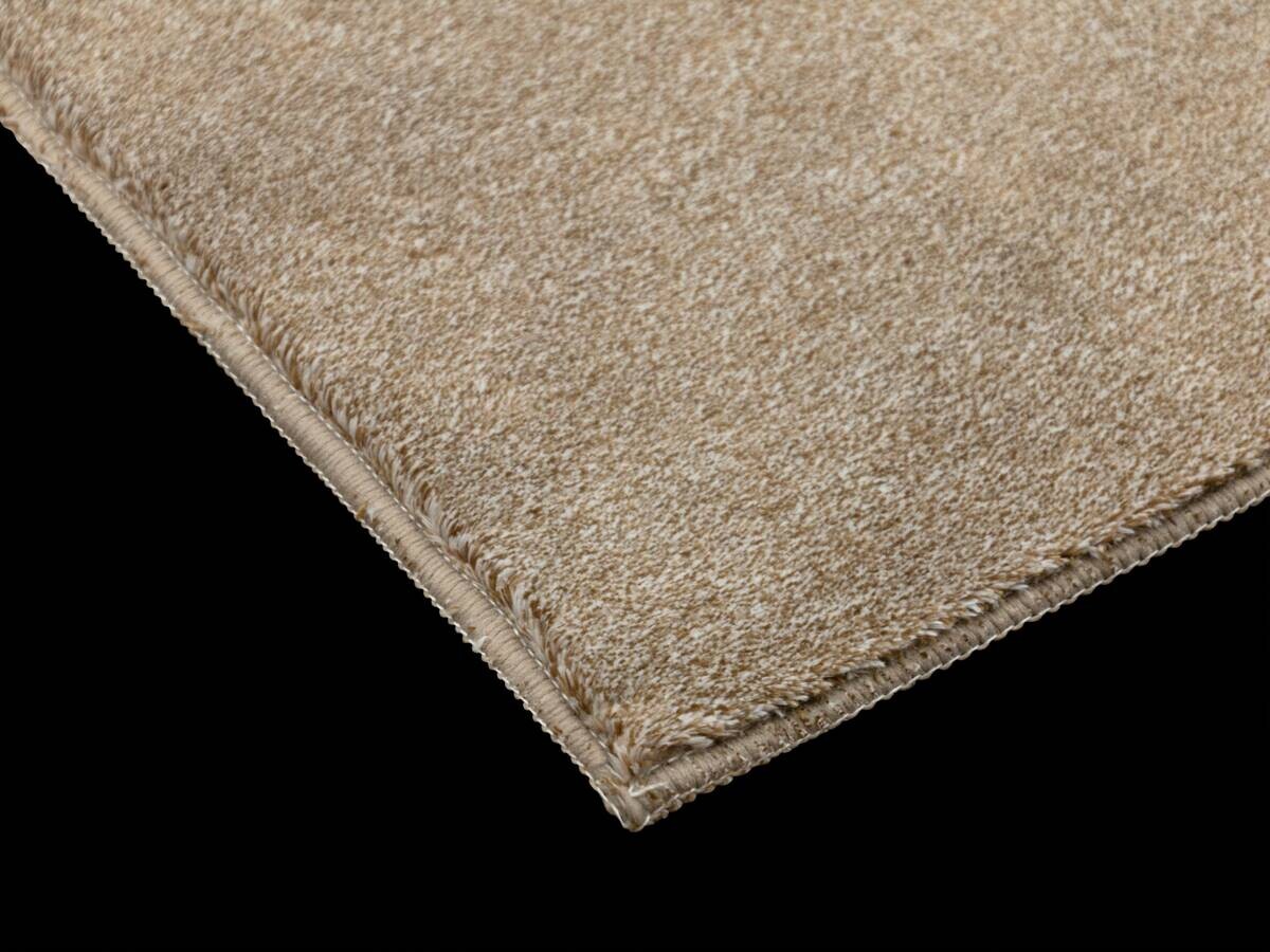 Teppich Flanell taupe B/L: ca. 80x150 cm