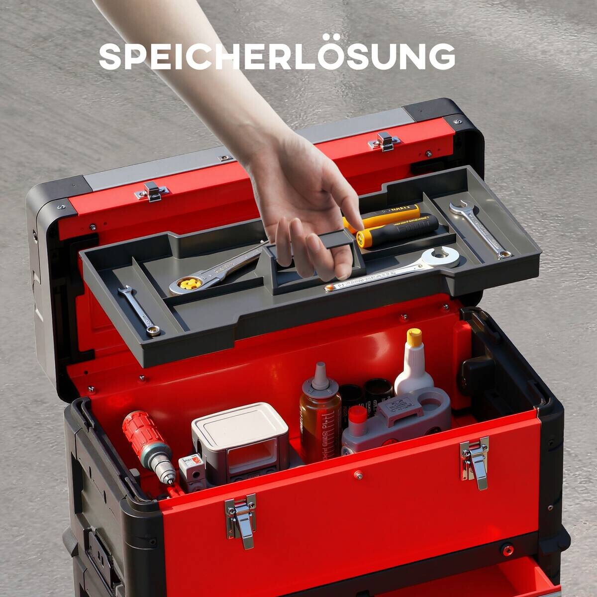Werkstattwagen B/H/T: ca. 52x72x32 cm