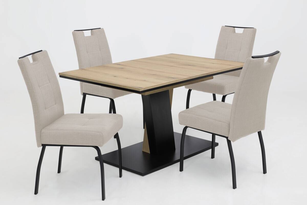 Essgruppe Ebro Holzwerkstoff B/H/T: ca. 180x76x90 cm