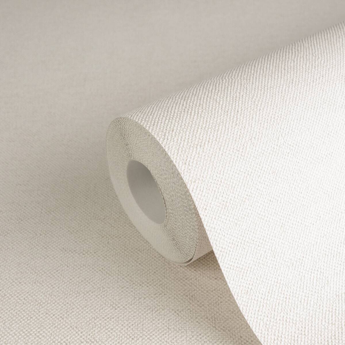 A.S.Creation Vliestapete creme weiß B/H/D: ca. 53x1005x9,3 cm