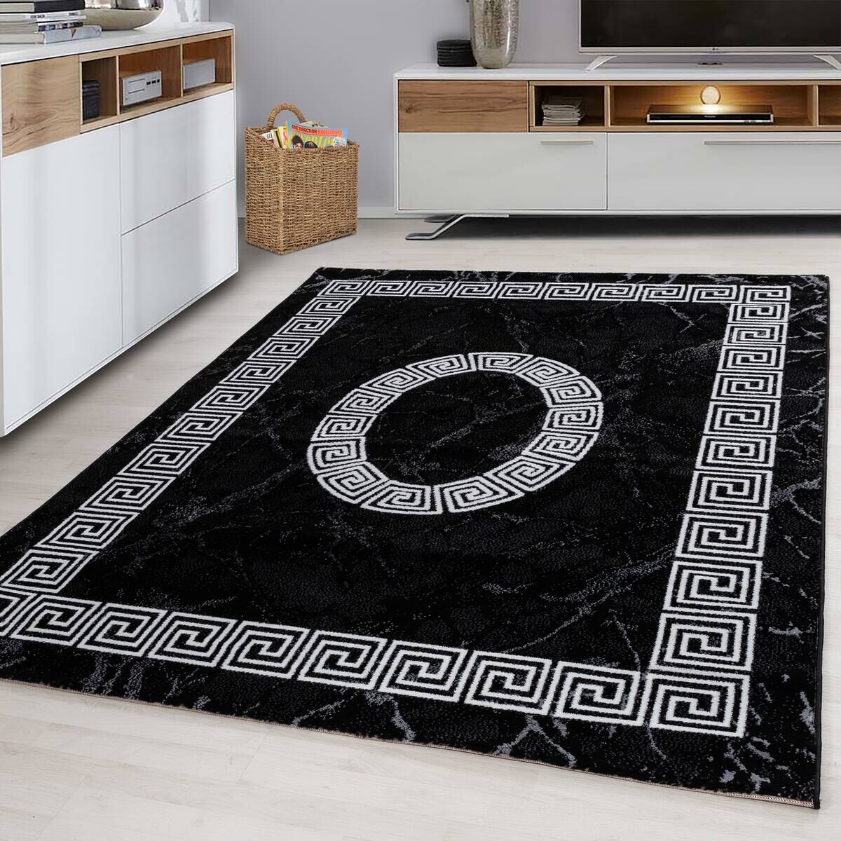 Ayyildiz Teppich PLUS schwarz B/L: ca. 280x370 cm