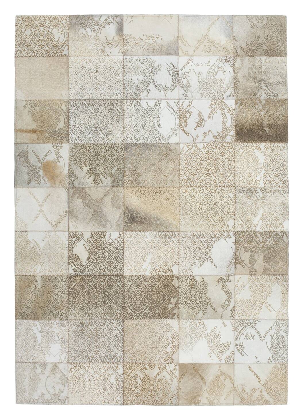 Kayoom Kurzflorteppich Cobra 343 beige B/L: ca. 75x140 cm