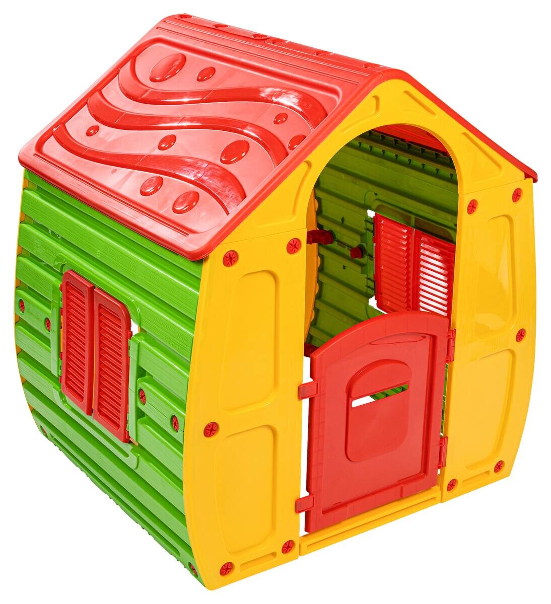 Kinderspielhaus bunt