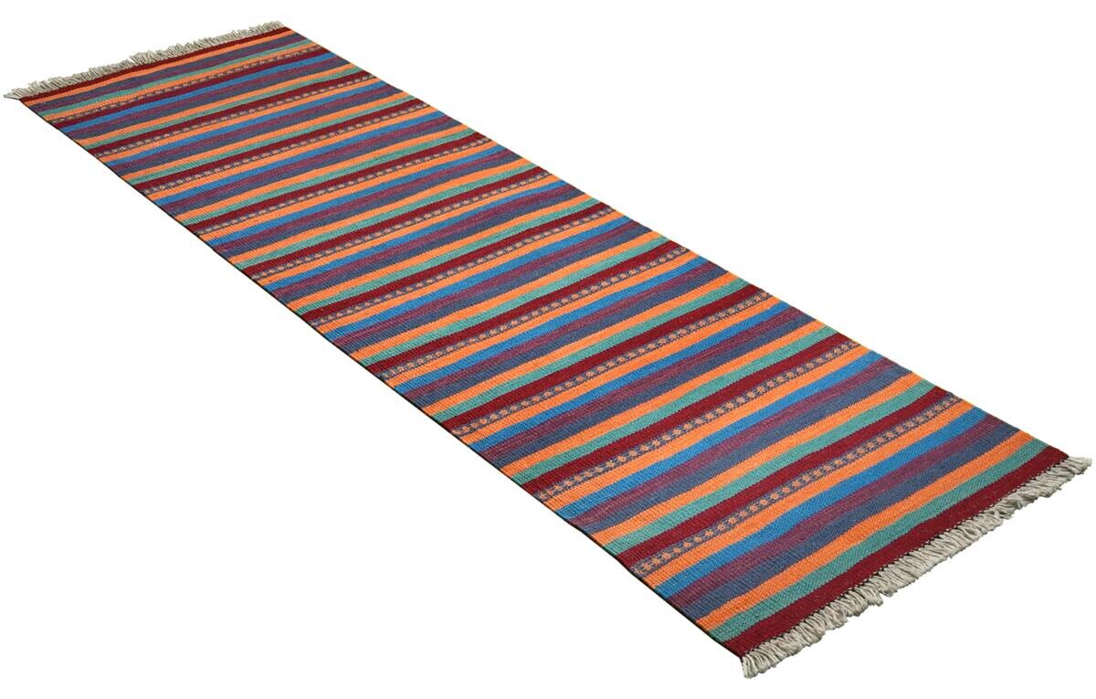 PersaTepp Teppich Kelim Gashgai bunt B/H/L: ca. 60x1x197 cm