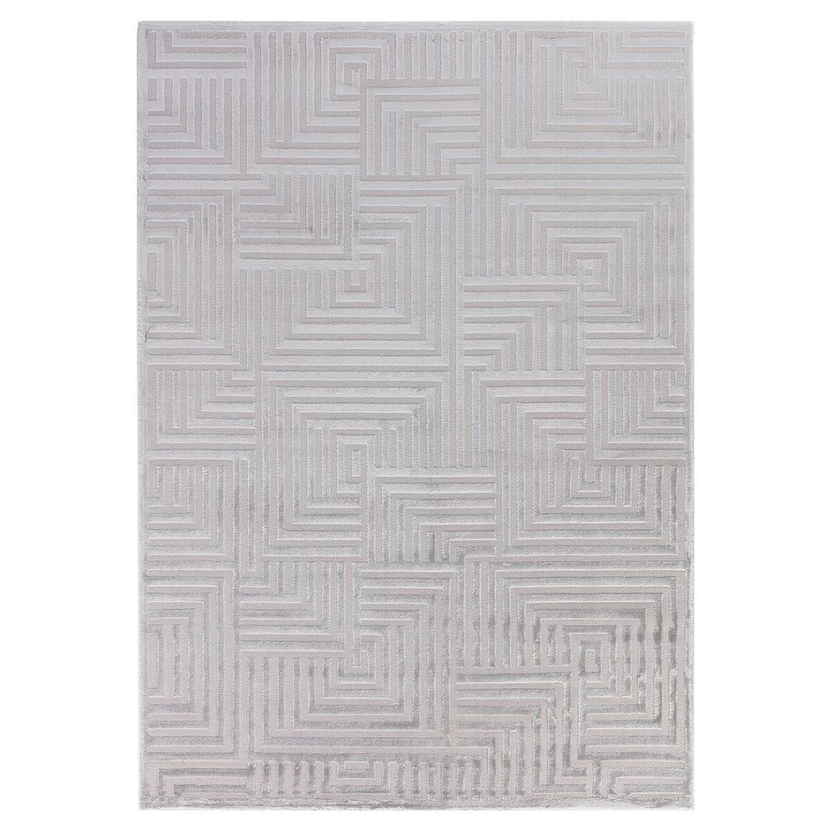 Ayyildiz Teppich SAHARA silber B/L: ca. 140x200 cm