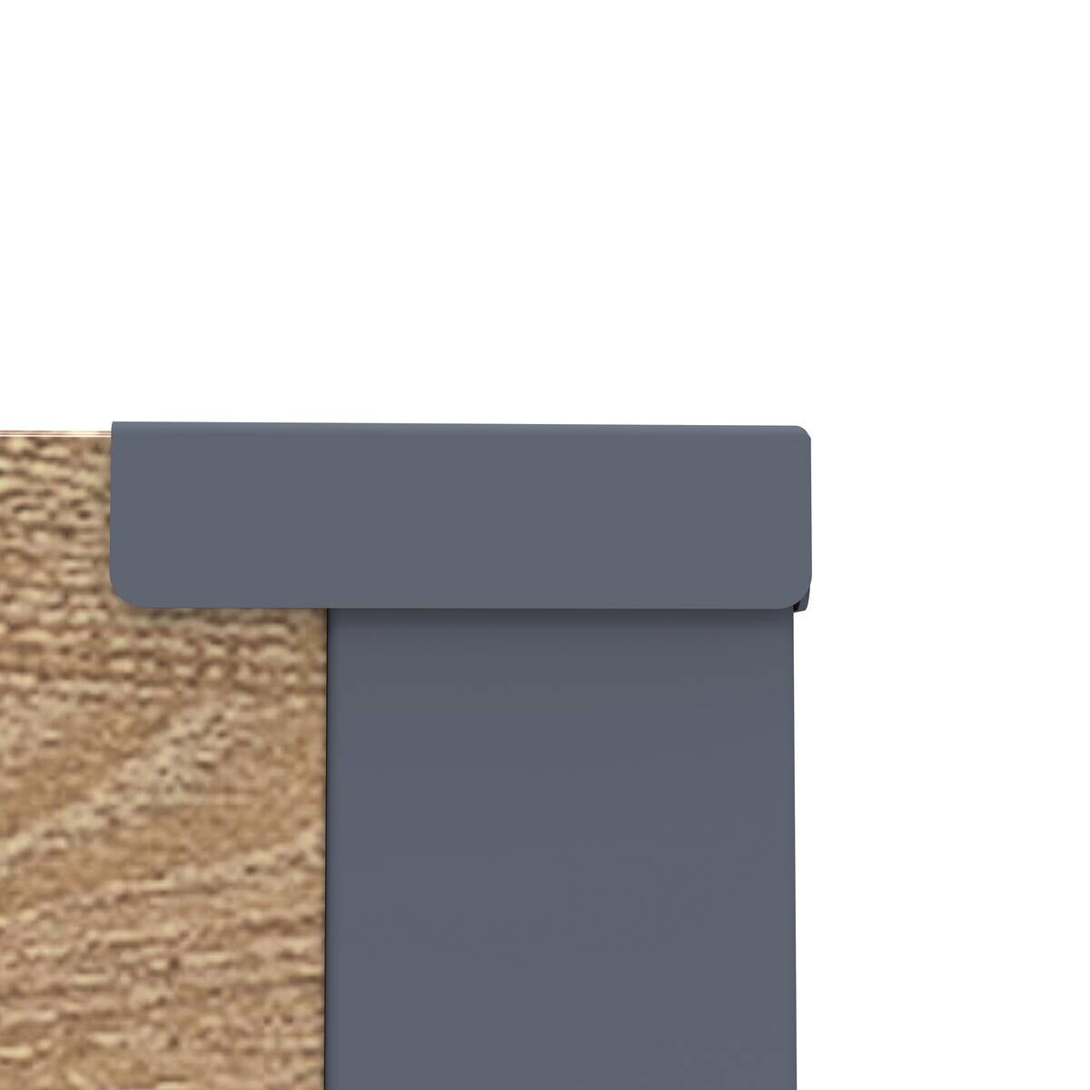 Westmann Pflanzkasten Talus Holzoptik Metall B/H/L: ca. 100x77x25 cm