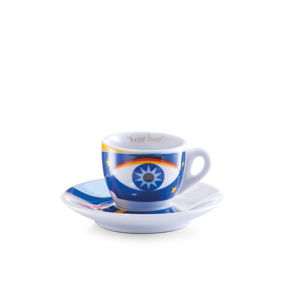 Zeller Espresso-Set Magic Eyes