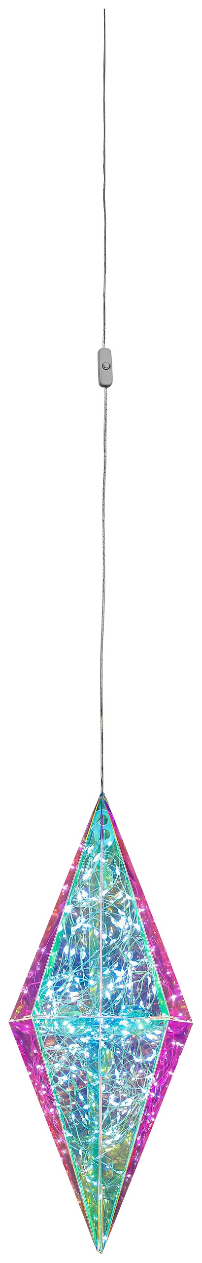 Nolo Dekoleuchte transparent H/D: ca. 30x12 cm