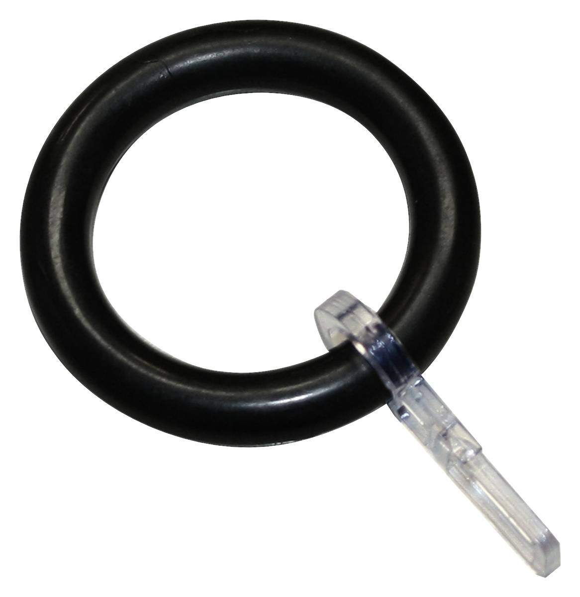 Boviva Ringe schwarz Kunststoff D: ca. 2,8 cm