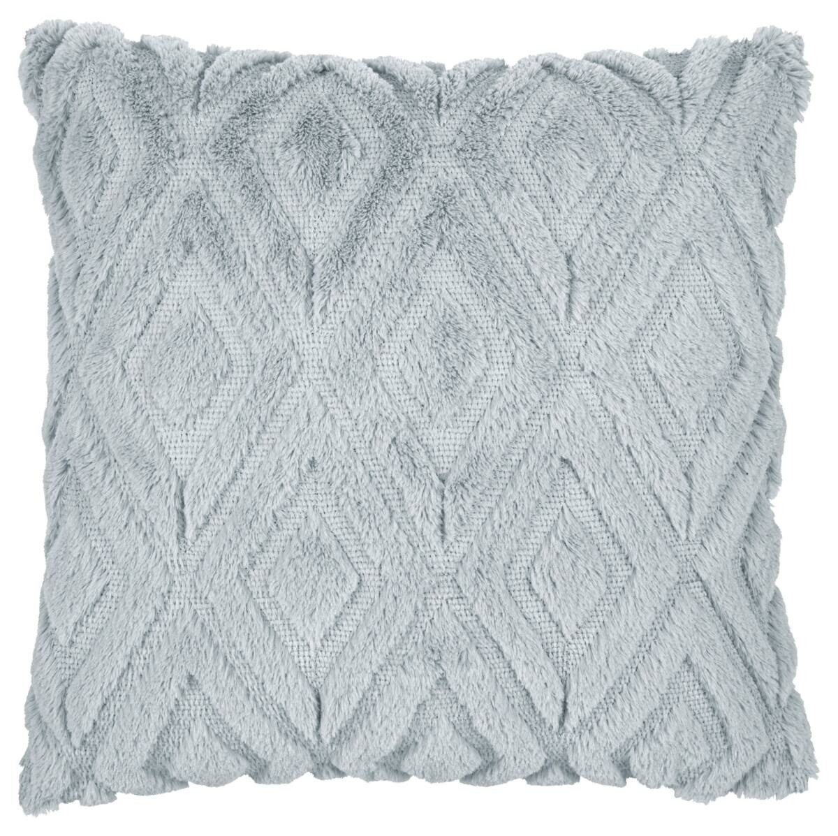 Dekokissen silber 100% Polyester B/L: ca. 45x45 cm