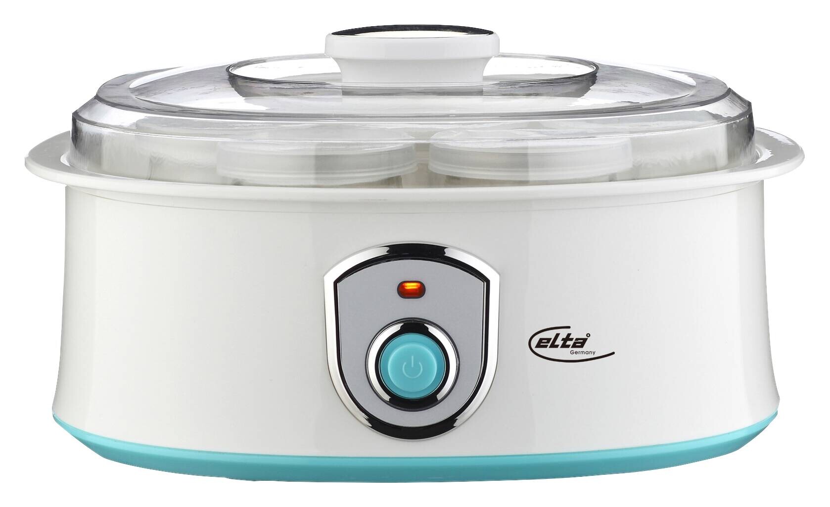Elta Joghurt-Maker JGM-200 weiß transparent Kunststoff Glas B/H/T: ca. 29x15x25 cm ca. 20 W