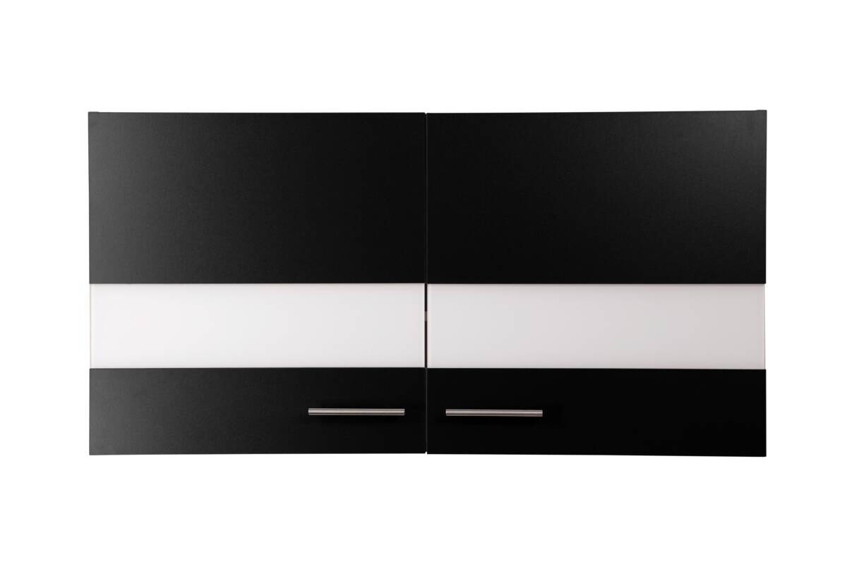 Hängeschrank Merle schwarz B/H/T: ca. 110x56x35 cm