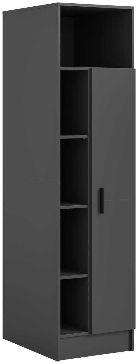 Mehrzweckschrank Free anthrazit B/H/T: ca. 50x196x68 cm