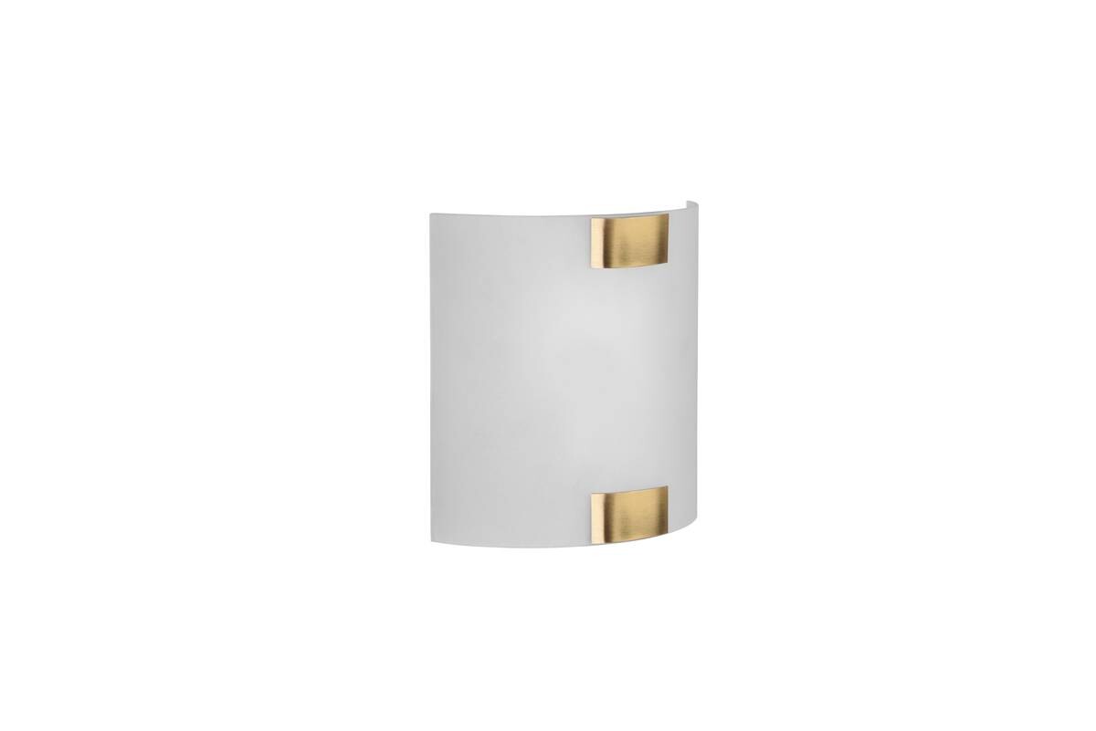 TRIO Wandleuchte 212700104 Pura altmessing Metall B/H/T: ca. 20x20x7 cm E27 1 Brennstellen