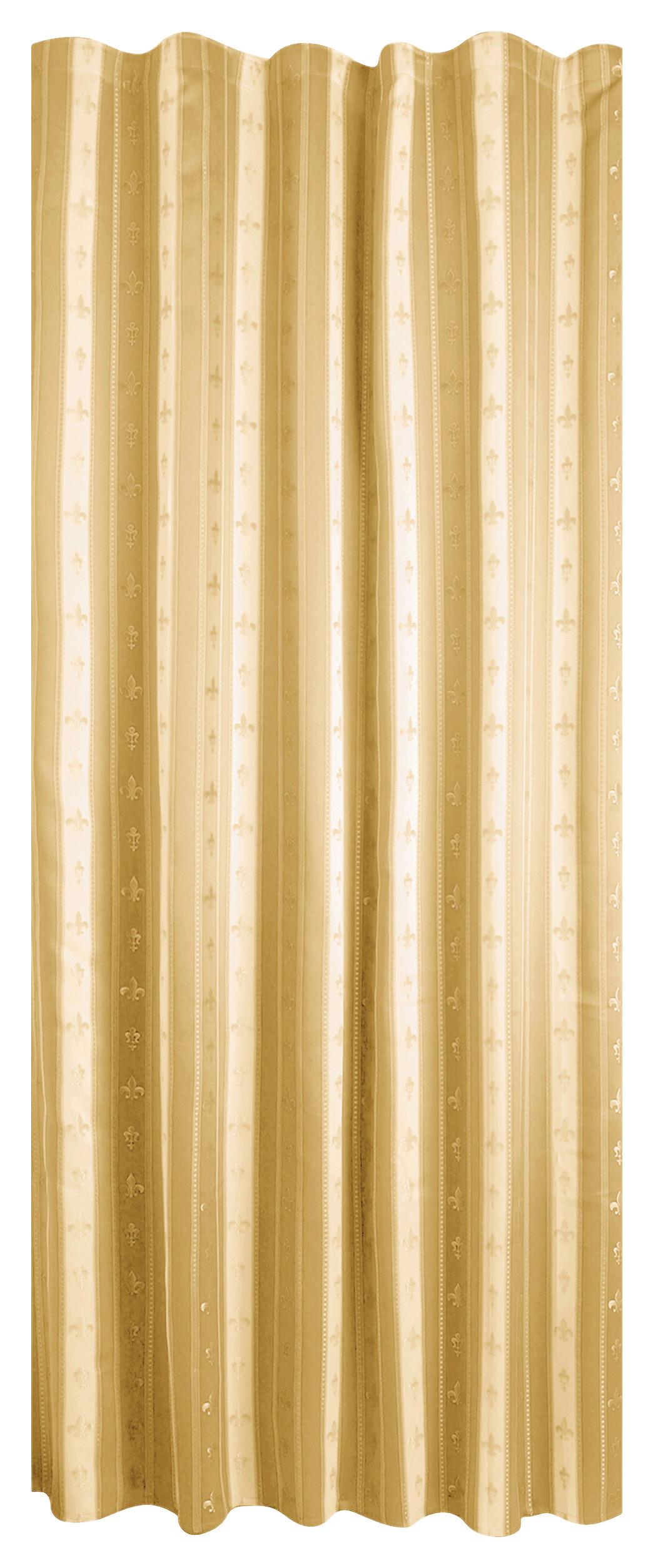 POCOline Dekovorhang Classic natur 100% Polyester B/L: ca. 140x245 cm
