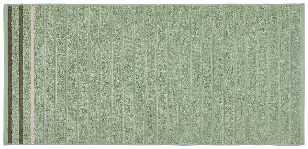 oh cosy Handtuch Marta grün 100% Baumwolle B/L: ca. 50x100 cm