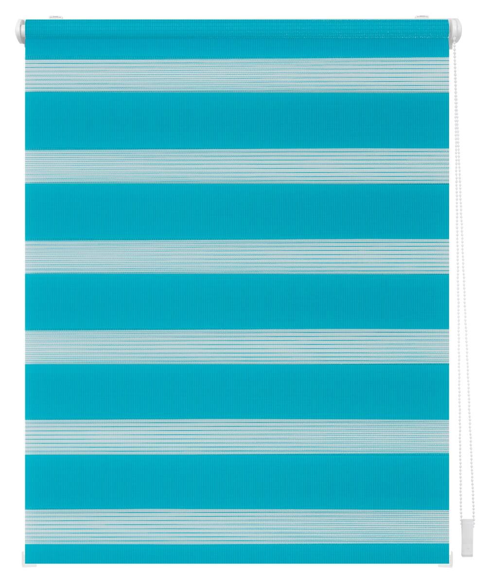 LICHTBLICK Doppelrollo Duo blau B/L: ca. 90x150 cm