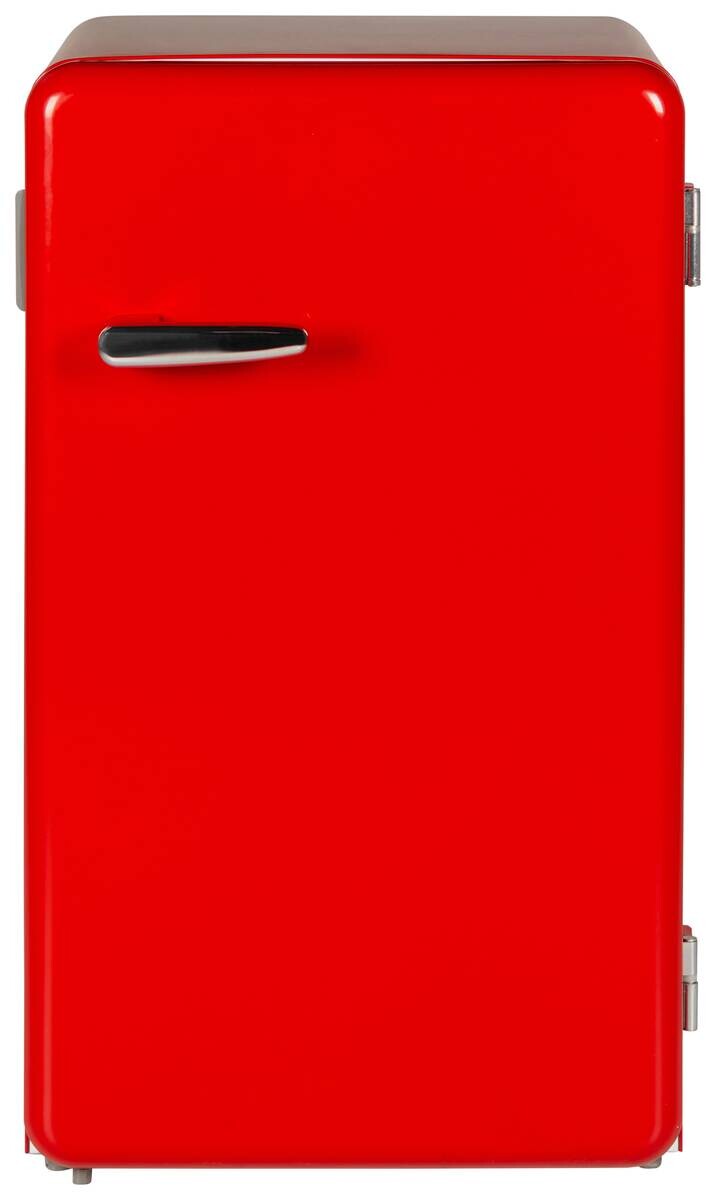 POCOline Retro Kühlschrank KS84-93ESG EEK: E Spektrum: A bis G Kühlen: 93 41dB rot B/H/T: ca. 49x84x46 cm