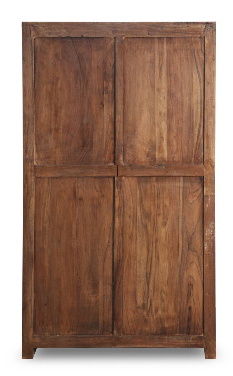 Vitrine Genua Akazie dunkel B/H/T: ca. 100x175x40 cm