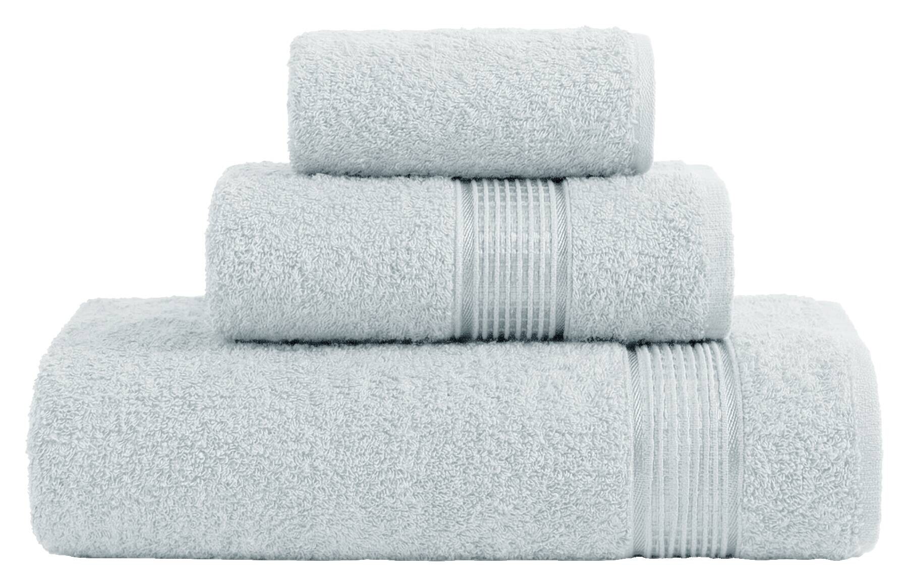 Mijolnir Frottier-Set hellgrau 100% Baumwolle B/T/L: ca. 50x50x85 cm