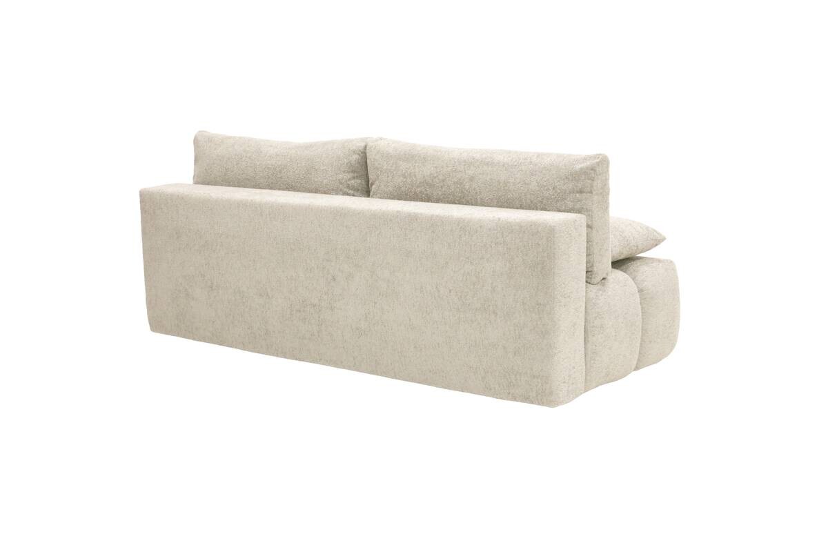 Schlafsofa elfenbein Polyester B/H/T: ca. 210x72x105 cm