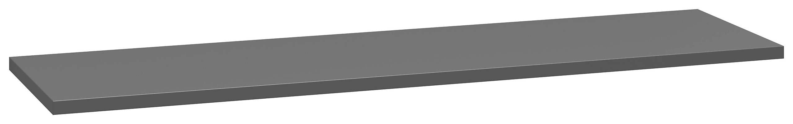 Platte System 64 anthrazit matt B/H/T: ca. 128x2x35 cm