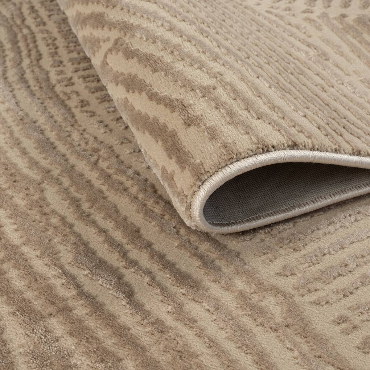 Sanat Kurzflorteppich HERA braun B/L: ca. 120x160 cm