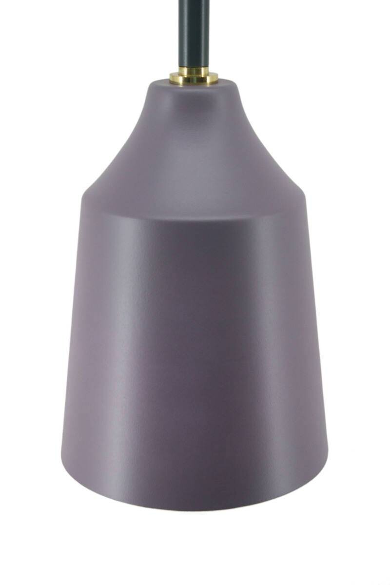 Kayoom Pendelleuchte Caja 387 violett Eisen B/H/L: ca. 15x45x15 cm E27 1 Brennstellen