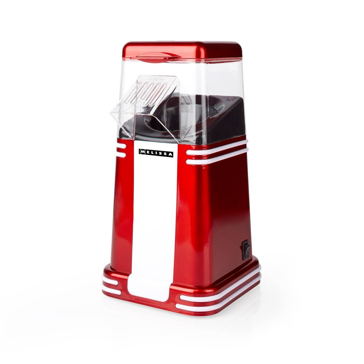 MELISSA Popcorn-Maker weiß Kunststoff B/H/L: ca. 15,5x29,5x18 cm
