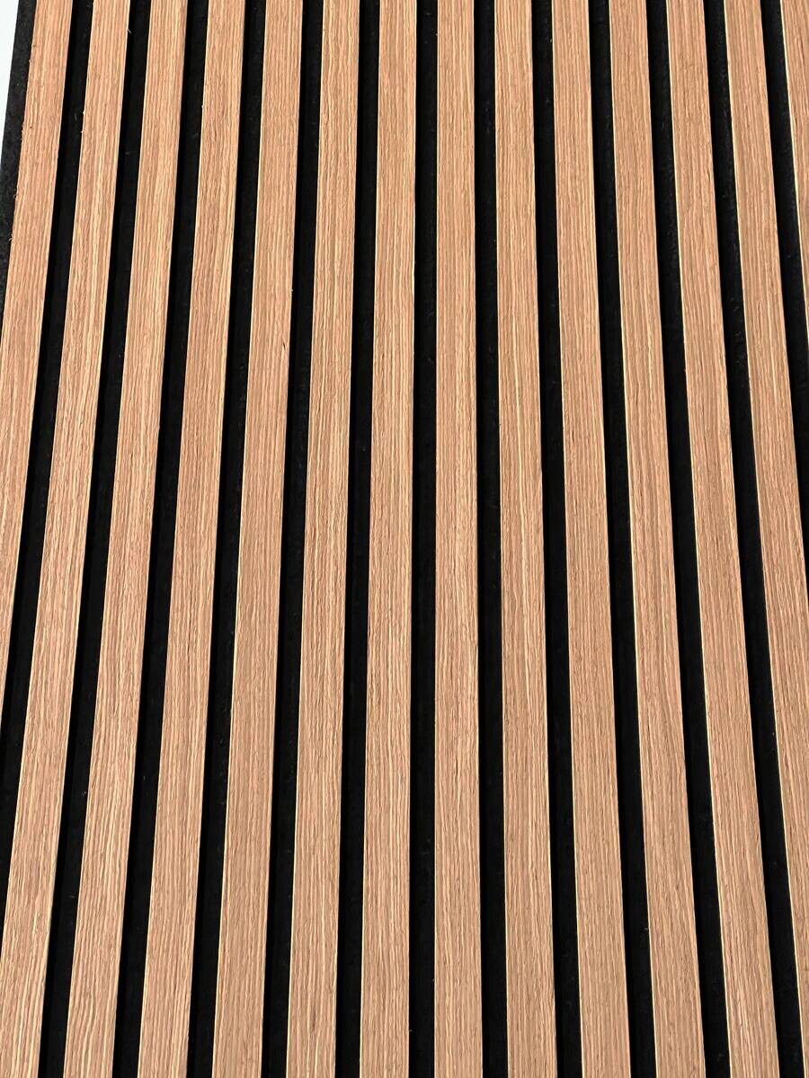 Wand- und Akustikpaneel braun L/B/H: ca. 244x60x1 cm pro Stück