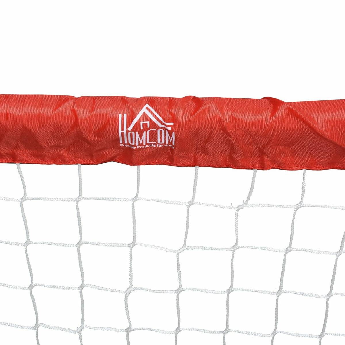 HOMCOM Fußballtor rot B/H/T: ca. 90x60x36 cm