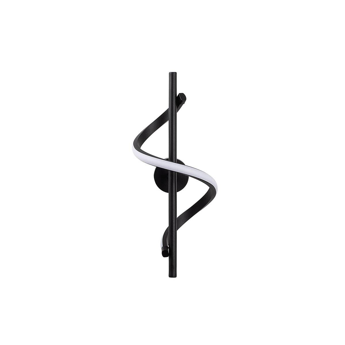 Opviq Wandleuchte schwarz Metall B/H/T/L: ca. 16x41x25x16 cm