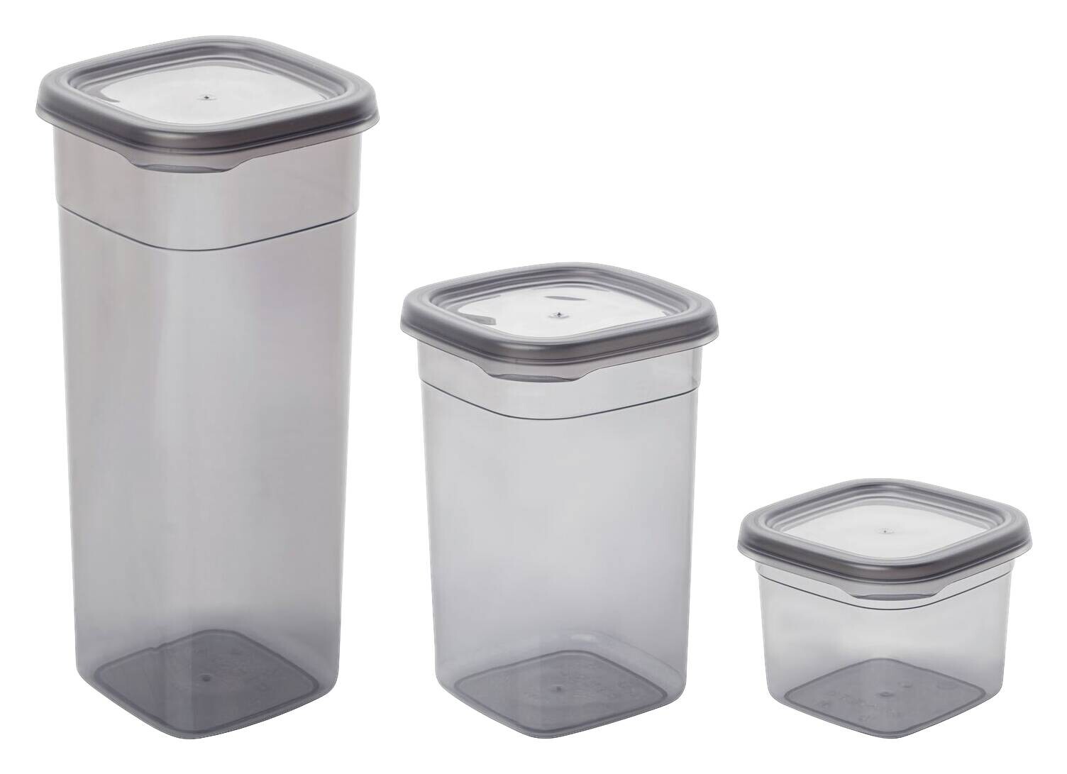 HermiaConcept Vorratsdosenset 24tlg. anthrazit