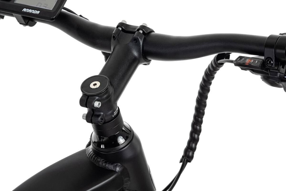 Adore Mountain E-Bike Xpose 27,5'' Xpose 27,5 Zoll Rahmenhöhe 51 cm 9 Gänge schwarz schwarz ca. 250 W ca. 36 V ca. 27,5 Zoll