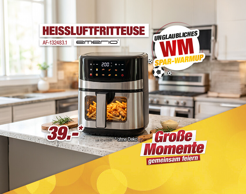 Unsere Werbe Highlights - Airfryer
