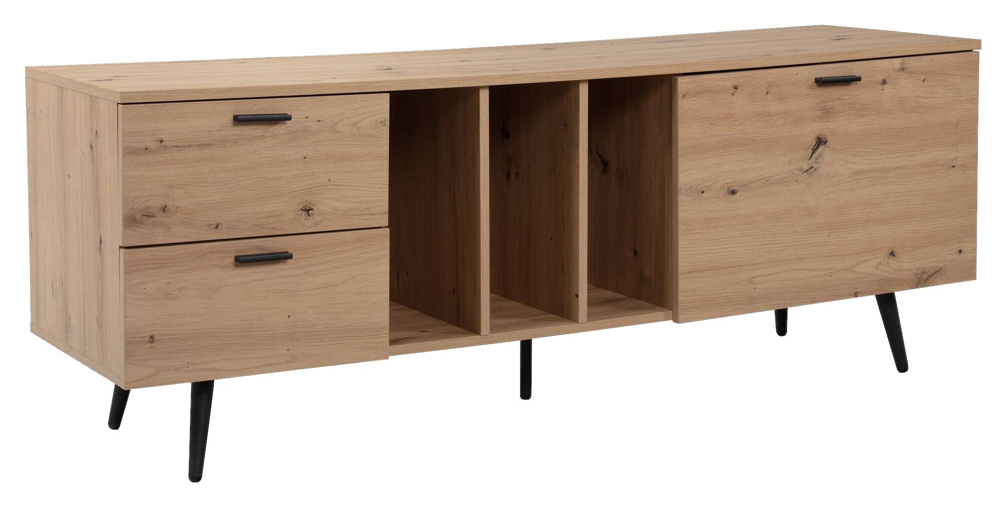 Lowboard Eiche Optik B/H/T: ca. 150x55x40 cm