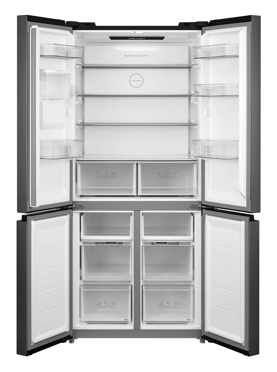 POCOline Multi-Door Kühl-/Gefrierkombination MD-190-513-CDIXWDDNF EEK: C Spektrum: A bis G Kühlen: 343 Gefrieren: 170 35dB dark Inox B/H/T: ca. 83,3x189,8x65,3 cm