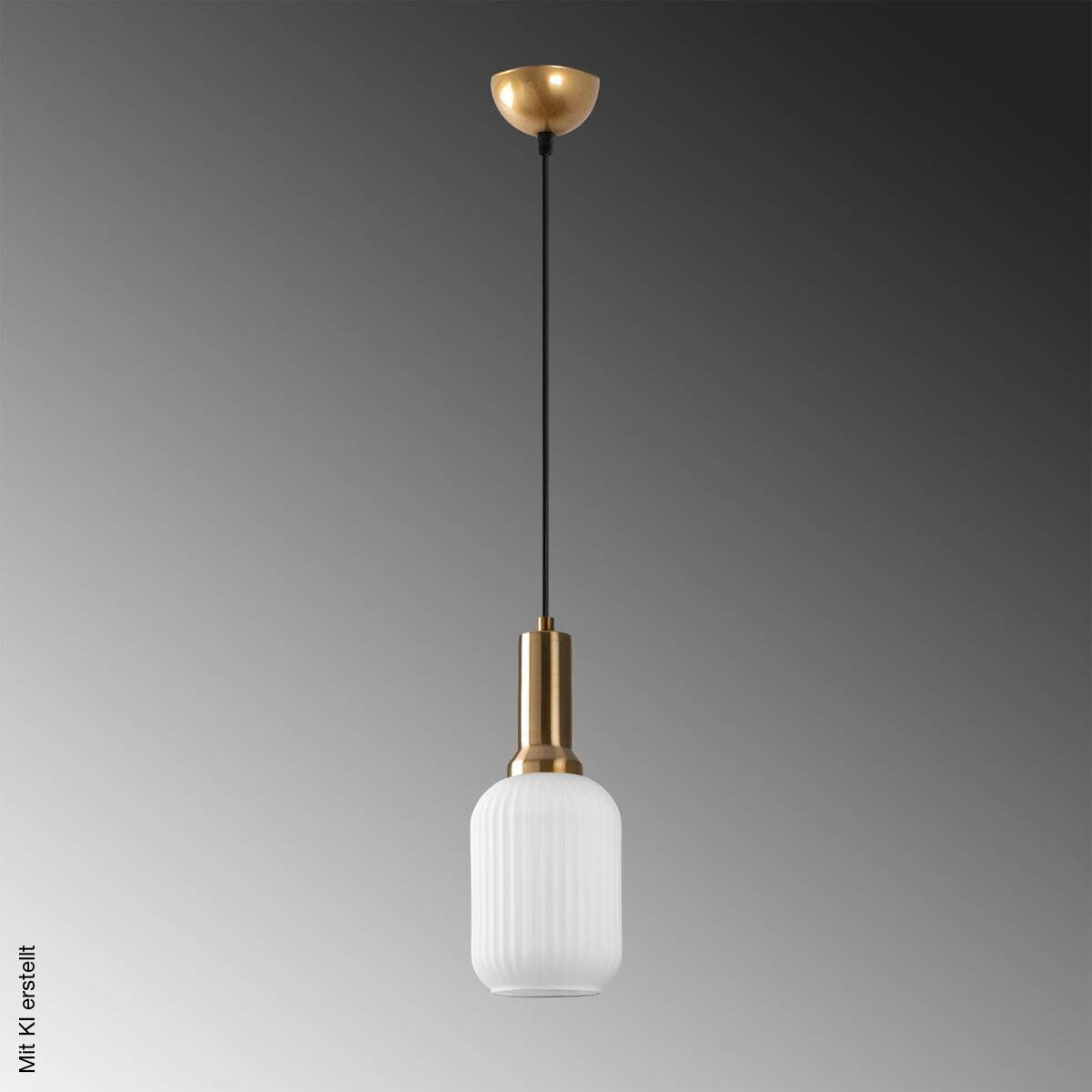 Opviq Pendelleuchte Asker-15191 gold Glas Metall B/H/T/L/D: ca. 13x118x13x13x13 cm E27 1 Brennstellen