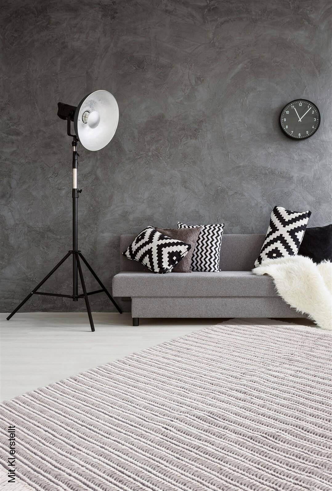 Kayoom Kurzflorteppich Natura 110 creme B/L: ca. 200x290 cm