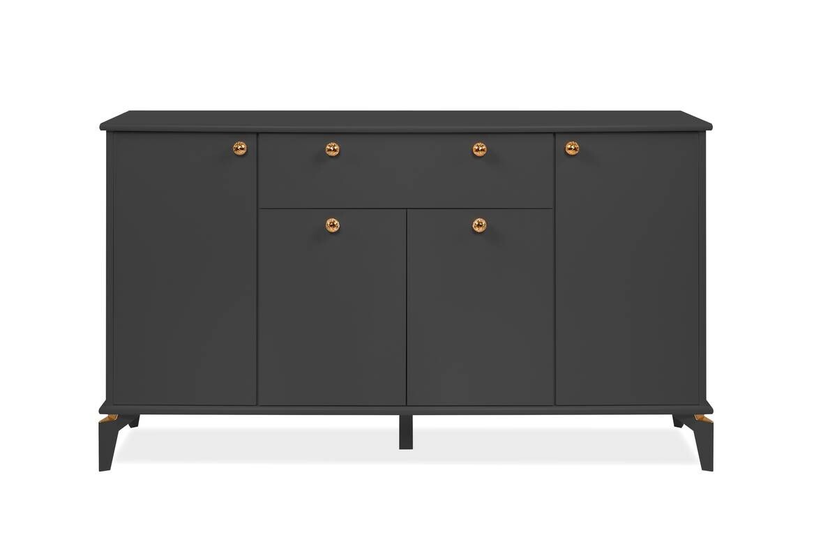 Sideboard Izmir anthrazit B/H/T: ca. 158x90x36 cm
