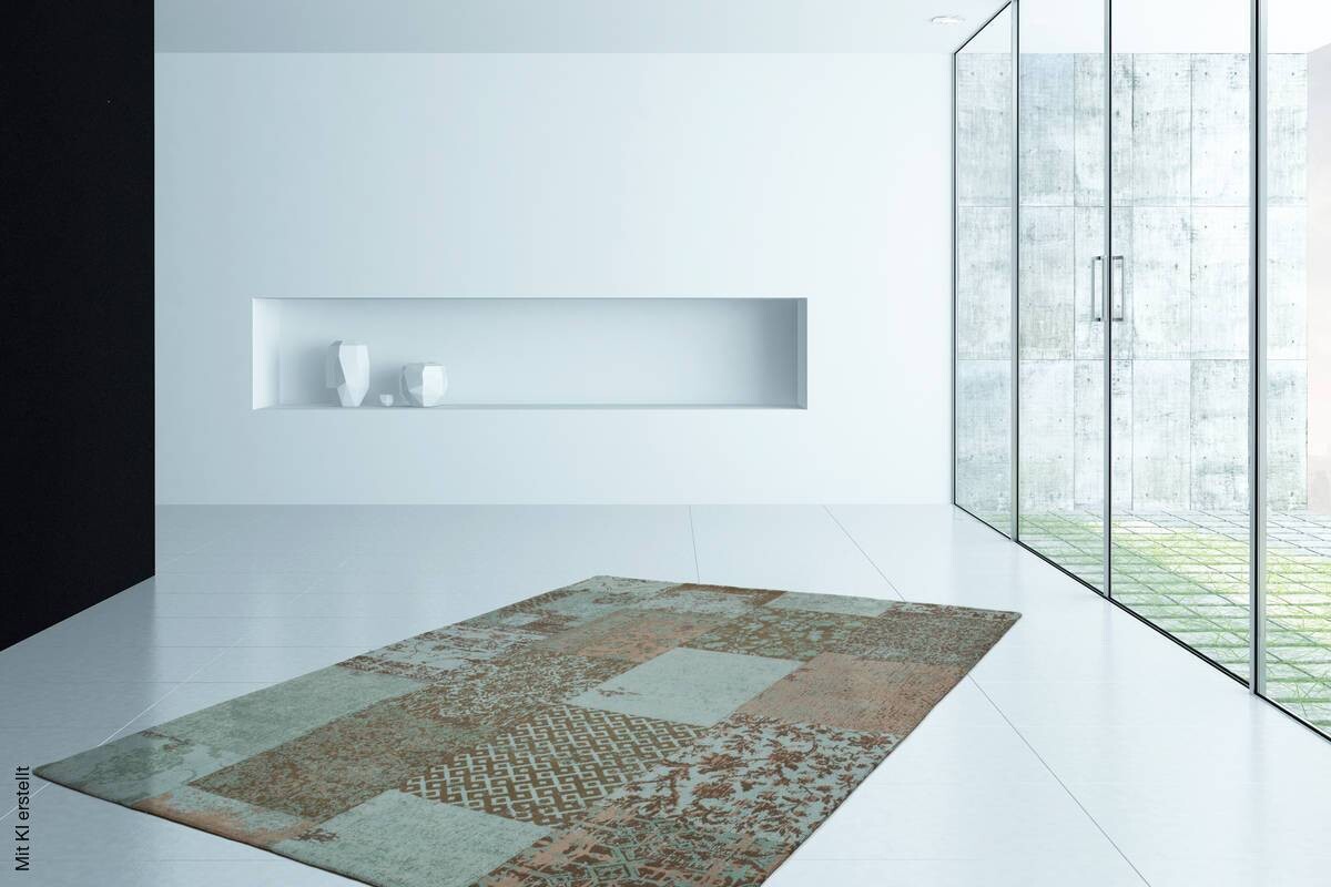 360Living Teppich Symphony türkis B/L: ca. 80x150 cm