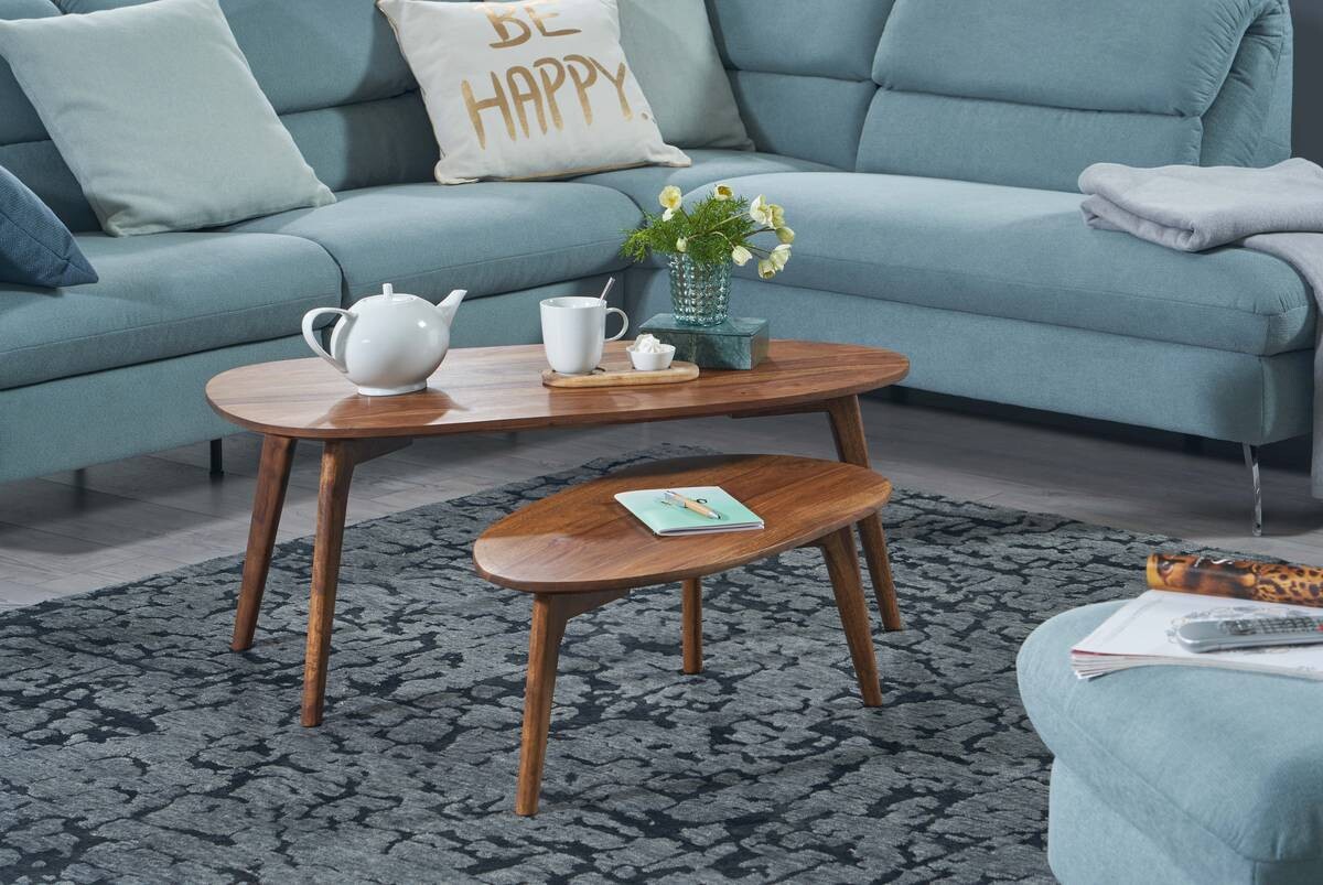 Wohnling Couchtisch 2er.-Set. B/H/T: ca. 100x42x50 cm