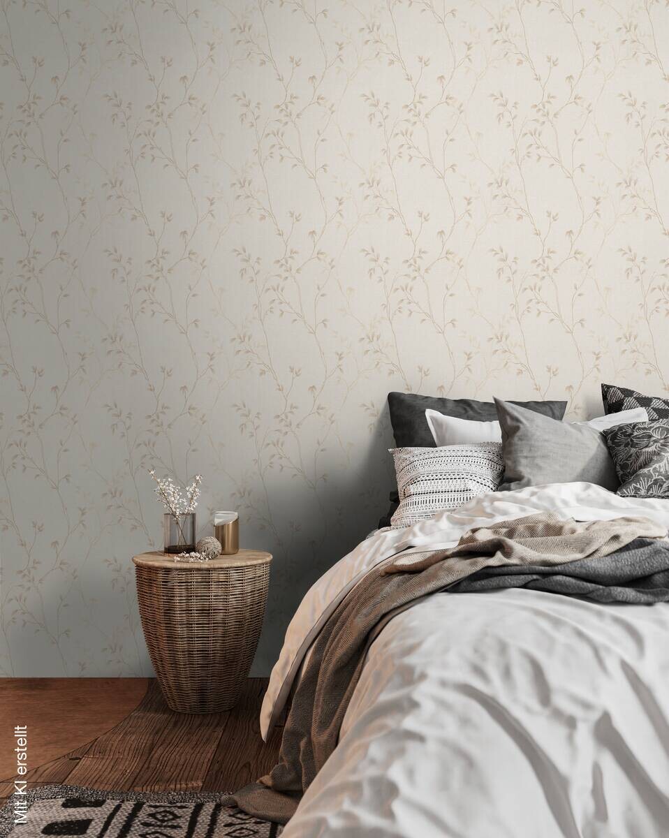 A.S.Creation Vliestapete braun beige creme B/H/D: ca. 53x1005x8,8 cm