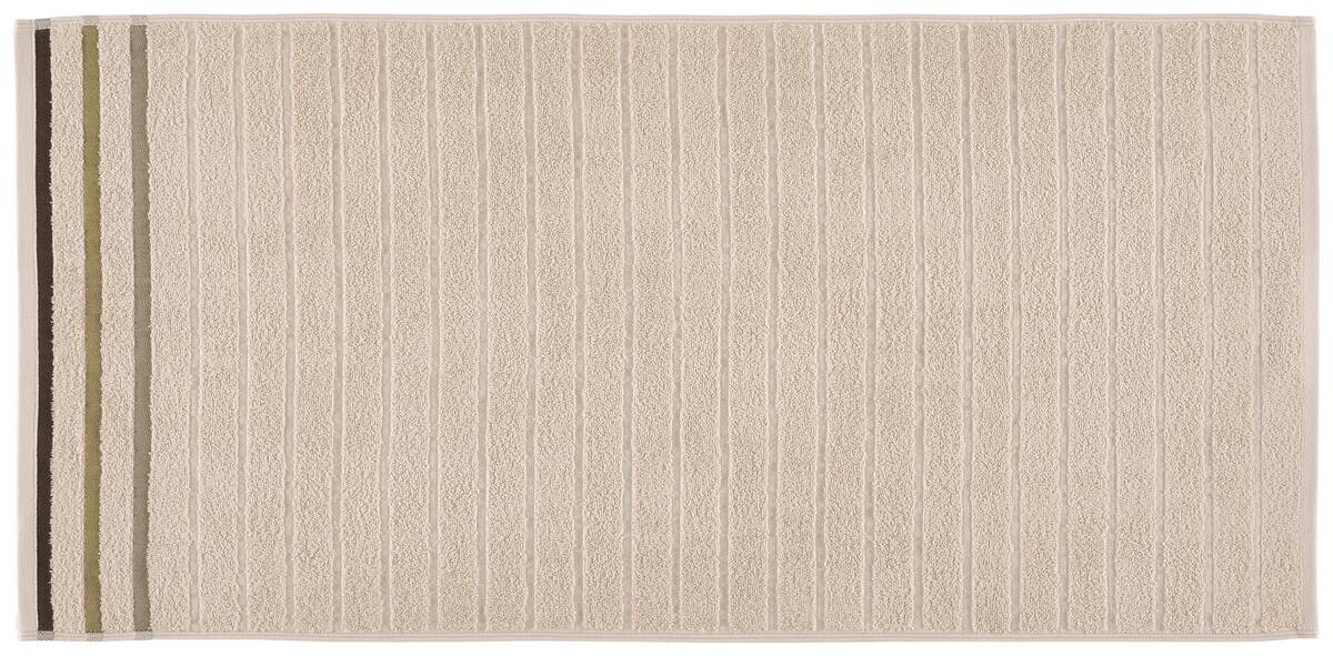 oh cosy Handtuch Marta sand 100% Baumwolle B/L: ca. 50x100 cm