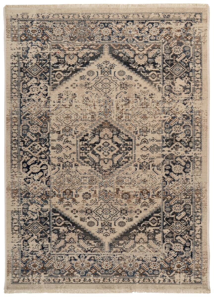 Kayoom Kurzflorteppich Charin 425 blau B/H/L: ca. 120x0,35x180 cm