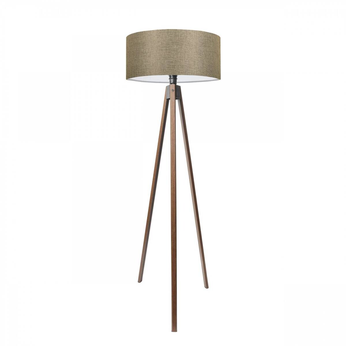 Opviq Stehleuchte sand Stoff B/H/T/L/D: ca. 38x200x38x38x38 cm E27 1 Brennstellen