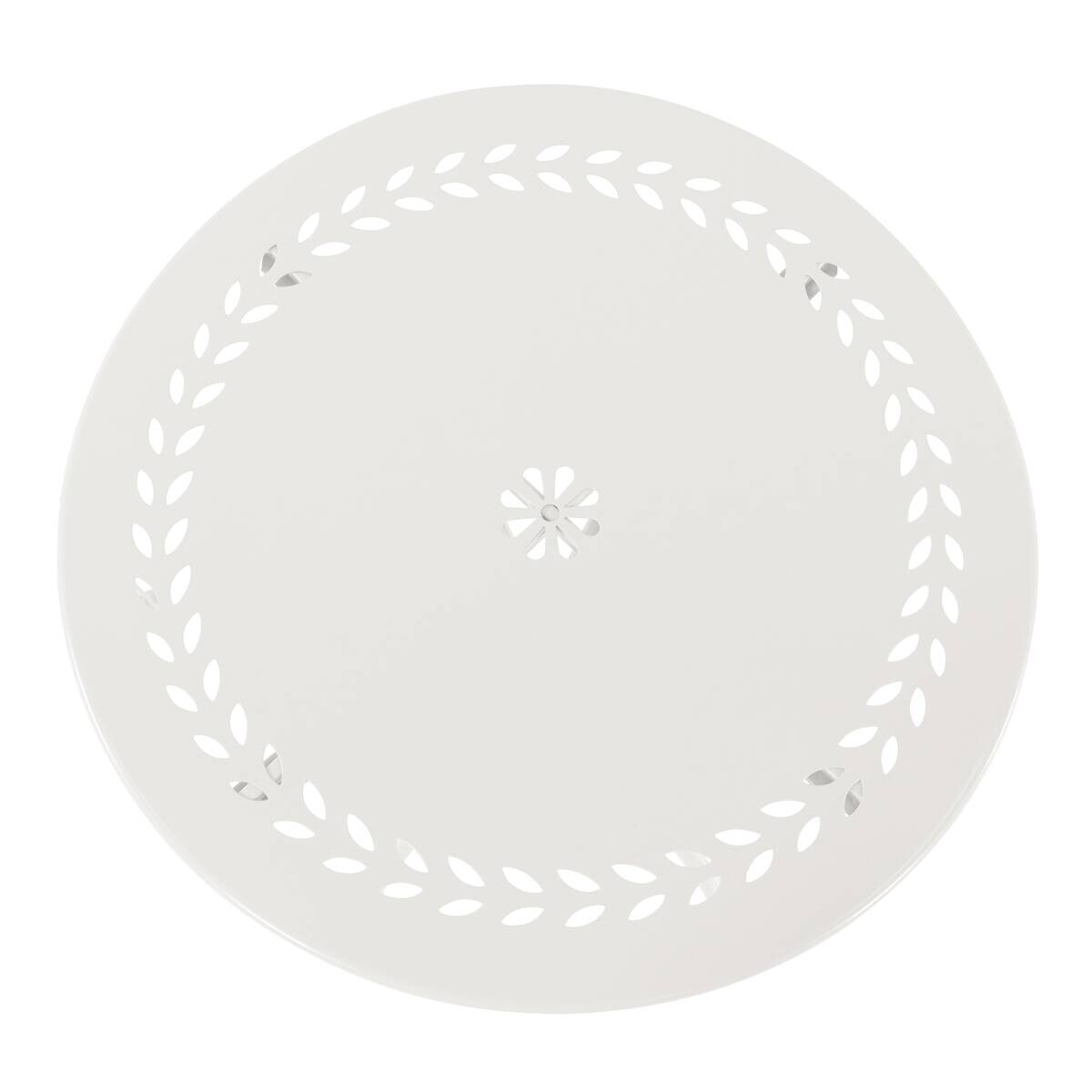 AXI Outdoor Living Bistroset Marilo weiß Metall B/H/L: ca. 60x92x60 cm