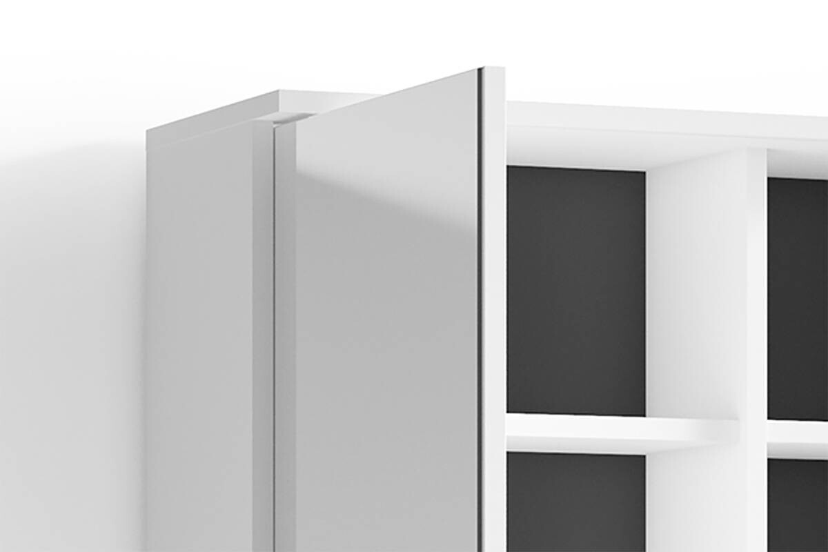 Spiegelschrank WELLNESS weiß B/H/T: ca. 60x61x28 cm