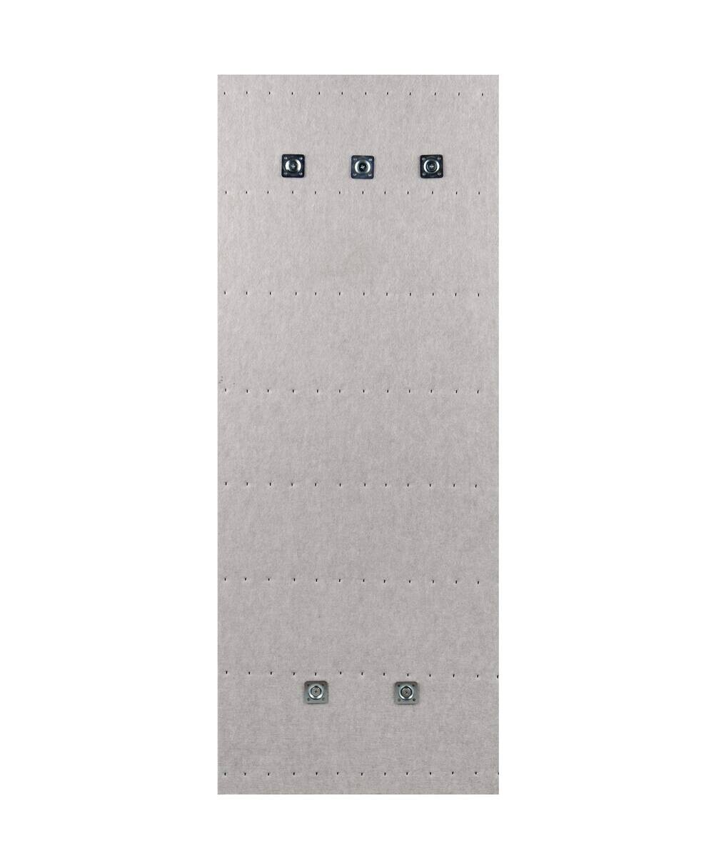 Wandpaneel Grace sand MDF Filz B/H/T: ca. 50x125x7 cm